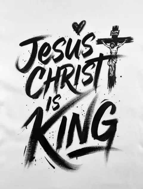Jesus Christ is King print